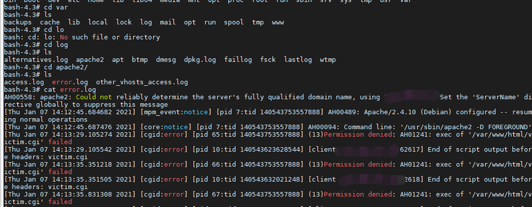 Bash 破壳漏洞Shellshock （CVE-2014-6271）复现分析第12张